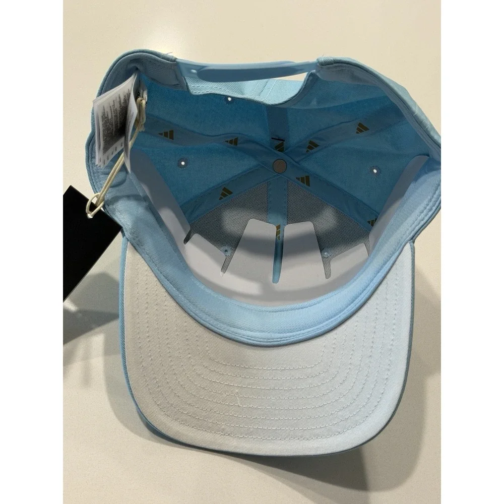 Adidas Argentina AFA Snapback Cap KE1380 Ice Blue White Gold World Champions NWT